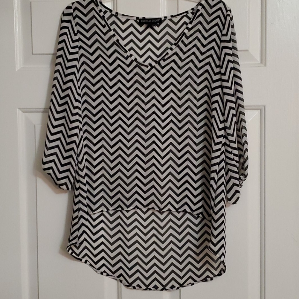 America Dream Chevron Top